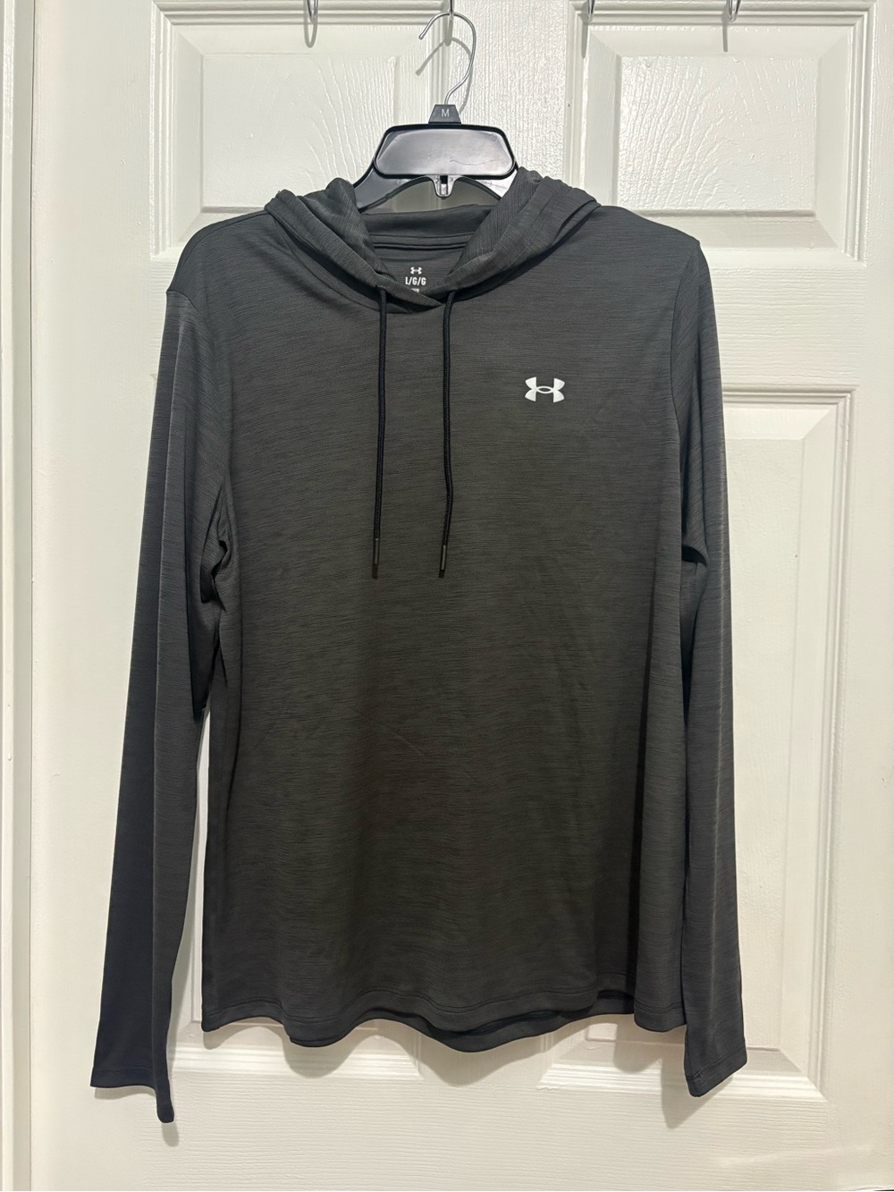 Under Armour Women’s Long-Sleeve Velocity Hoodie - Charcoal